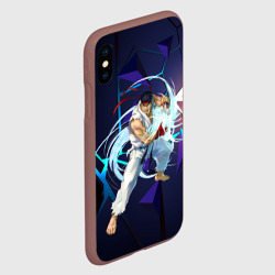 Чехол для iPhone XS Max матовый Рю-Street Fighter - фото 2