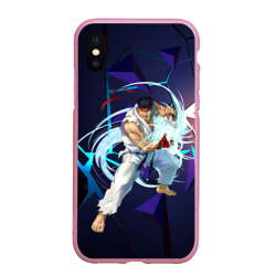 Чехол для iPhone XS Max матовый Рю-Street Fighter