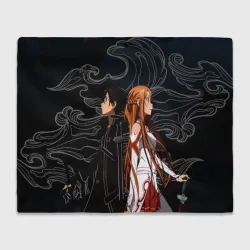 Плед 3D Кирито и Асуна - Sword Art Online