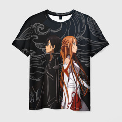 Кирито и Асуна - Sword Art Online – Мужская футболка 3D с принтом купить со скидкой в -26%