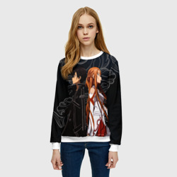 Женский свитшот 3D Кирито и Асуна - Sword Art Online - фото 2