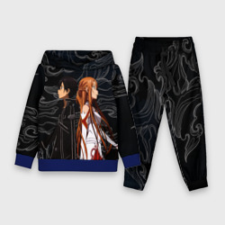 Детский костюм с толстовкой 3D Кирито и Асуна - Sword Art Online