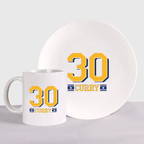 Набор: тарелка + кружка 30 Curry