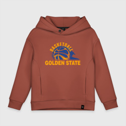 Детское худи Oversize хлопок Golden State Basketball