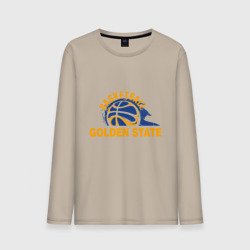 Мужской лонгслив хлопок Golden State Basketball