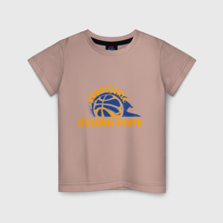 Детская футболка хлопок Golden State Basketball