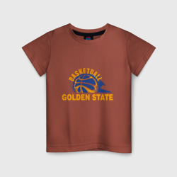 Детская футболка хлопок Golden State Basketball