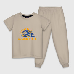 Детская пижама хлопок Golden State Basketball