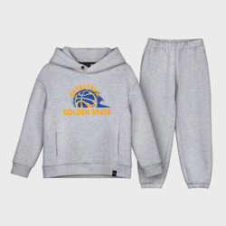 Детский костюм хлопок Oversize Golden State Basketball