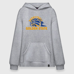 Худи SuperOversize хлопок Golden State Basketball