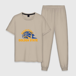 Мужская пижама хлопок Golden State Basketball