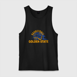 Мужская майка хлопок Golden State Basketball