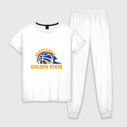 Женская пижама хлопок Golden State Basketball