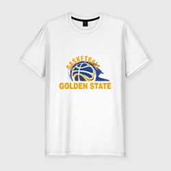 Мужская футболка хлопок Slim Golden State Basketball