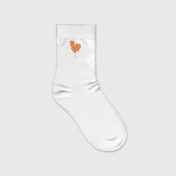 Карамельный Петушок – Детские носки с вышивкой с принтом купить