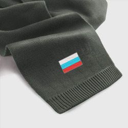 Шарф с вышивкой Вышитый Флаг России