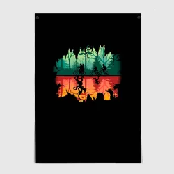 Постер Stranger Things Wrong Side