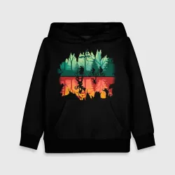 Детская толстовка 3D Stranger Things Wrong Side