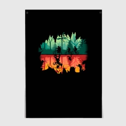 Постер Stranger Things Wrong Side