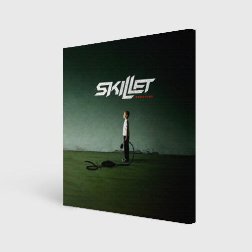 Холст квадратный Comatose - Skillet, цвет 3D печать