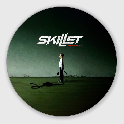 Круглый коврик для мышки Comatose - Skillet