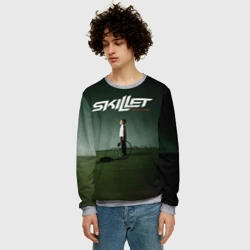 Мужской свитшот 3D Comatose - Skillet - фото 2