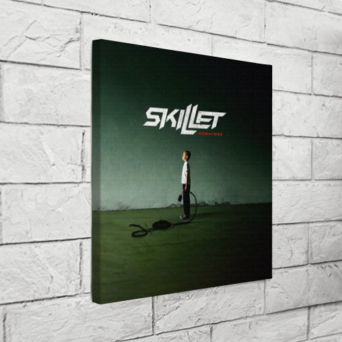 Холст квадратный Comatose - Skillet, цвет 3D печать - фото 3