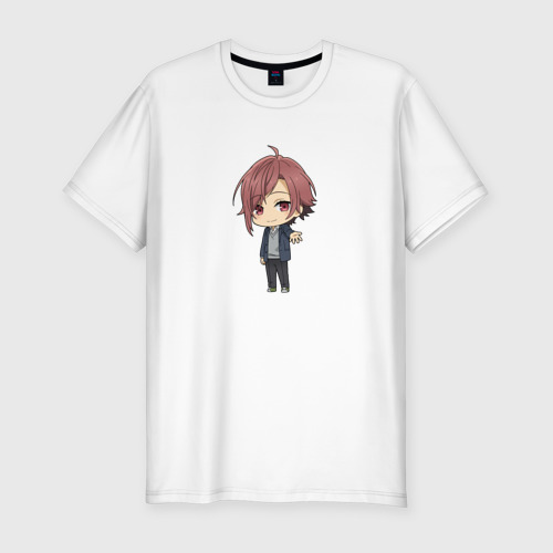 Мужская футболка хлопок Slim Милый Аканэ | Horimiya, цвет белый