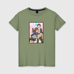 Женская футболка хлопок Кёко и Изуми Horimiya