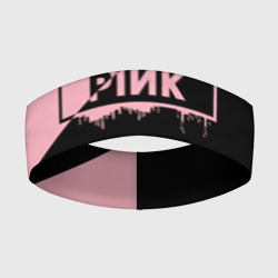 Повязка на голову 3D Blackpink Big logo