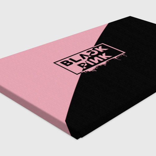 Холст прямоугольный Blackpink Big logo, цвет 3D печать - фото 4