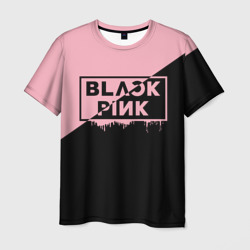 Мужская футболка 3D Blackpink Big logo