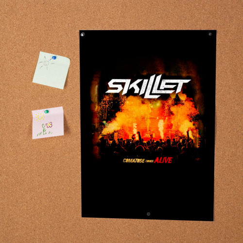Постер Comatose Comes Alive - Skillet - фото 2