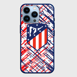 Атлетико Мадрид краска – Чехол для iPhone 14 Pro с принтом купить