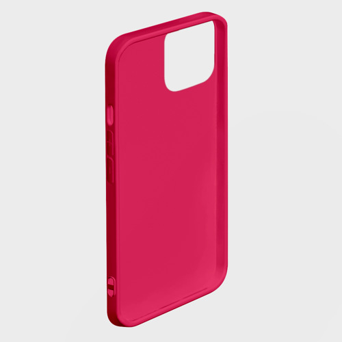 Чехол для iPhone 14 Pro Max с принтом Roblox красный логотип, фото на моделе #1