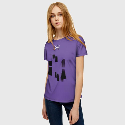 Женская футболка 3D DM imprint, цвет 3D печать - фото 3