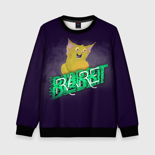 Детский свитшот 3D Blabbit Rare, цвет 3D печать