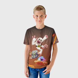 Детская футболка 3D Барабамень, Мамунт и Палезатор - фото 2