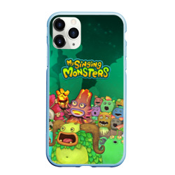 Чехол для iPhone 11 Pro Max матовый Персонажи Мои поющие монстры
