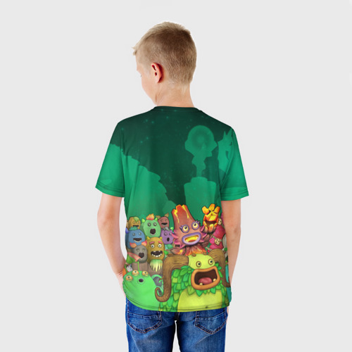 Детская футболка 3D Персонажи Мои поющие монстры, цвет 3D печать - фото 4