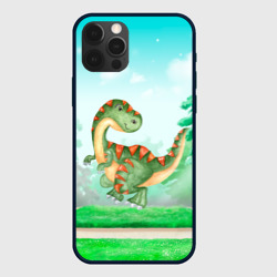 Чехол для iPhone 12 Pro Max Маленький Динозаврик
