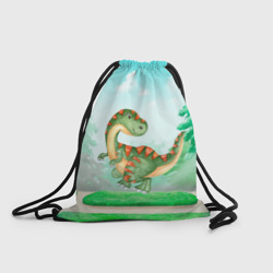 Рюкзак-мешок 3D Маленький Динозаврик