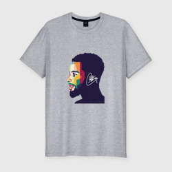 Мужская футболка хлопок Slim Warriors - Steph Curry