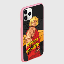 Чехол для iPhone 11 Pro Max матовый Кен Мастерс - Street Fighter - фото 2
