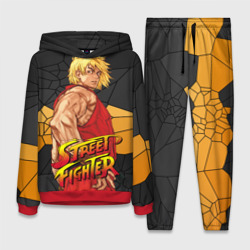Женский костюм с толстовкой 3D Кен Мастерс - Street Fighter