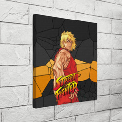 Холст квадратный Кен Мастерс - Street Fighter - фото 2