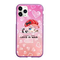 Чехол для iPhone 11 Pro Max матовый Цубамэ Коясу Kaguya-sama:  Love is War