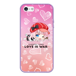 Чехол для iPhone 5/5S матовый Цубамэ Коясу Kaguya-sama:  Love is War