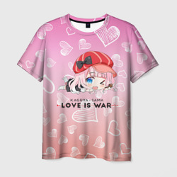 Мужская футболка 3D Цубамэ Коясу Kaguya-sama:  Love is War