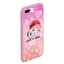 Чехол для iPhone 7Plus/8 Plus матовый Цубамэ Коясу Kaguya-sama:  Love is War - фото 2